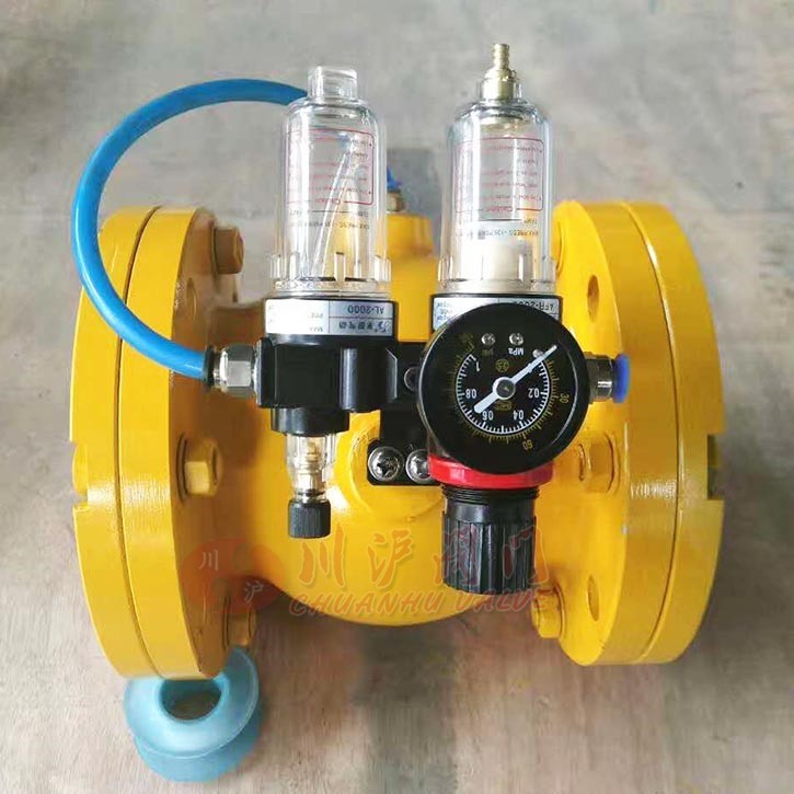 气动管夹阀实物图